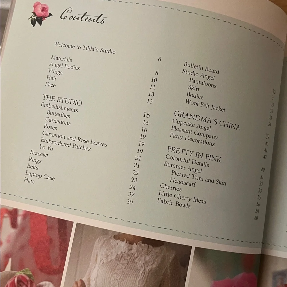 Tilda’s Studio Magazine Book  50+ Crafts Ideas 160 Pages Sewing Projects Designs